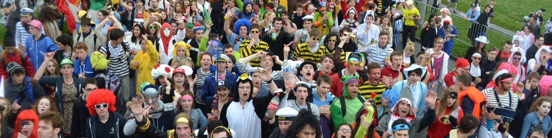 Carnaval étudiant de la ville de Caen en 2015